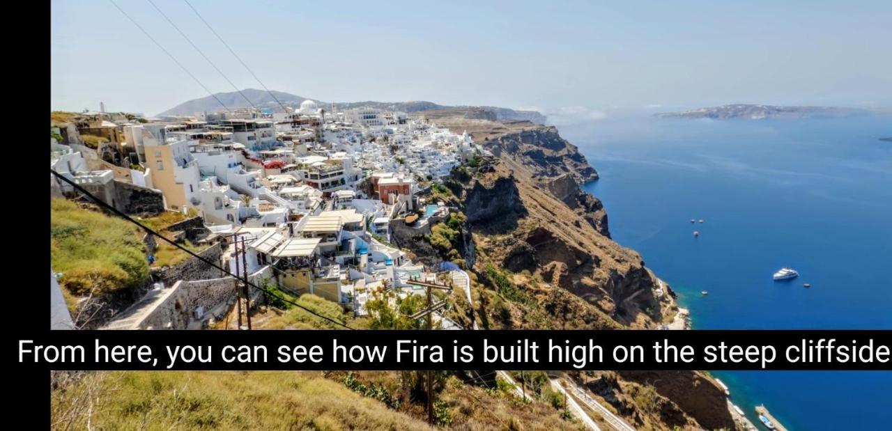 Santorini Pleasure Studios Fira  Zewnętrze zdjęcie